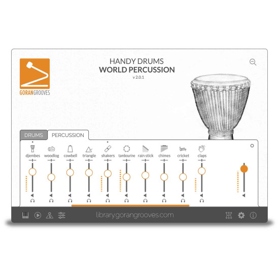 Handy Drums- WORLD PERCUSSION V2
