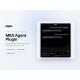 MIDI Agent AI MIDI Generator Plugin