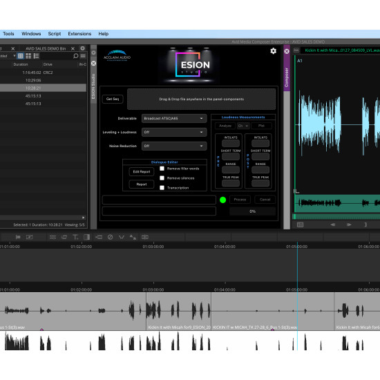 ESION Studio Extension for Media Composer