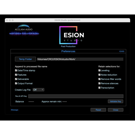 ESION Studio (Subscription)