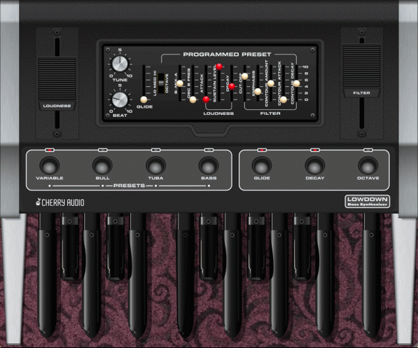 Cherry Audio Lowdown Bass Synthesizer